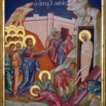 Богослужение в Лазареву субботу в кафедральном соборе Рождества Христова г. Бердянска