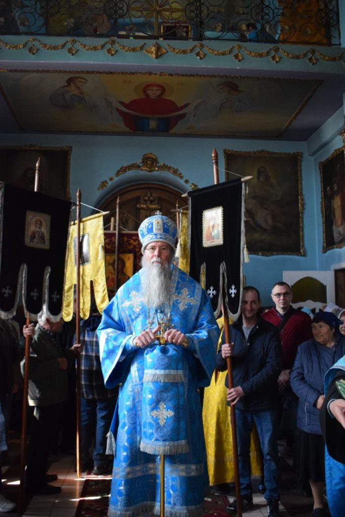 Епископ Бердянский и Приморский Феодор посетил кафедральный собор в г. Приморске в праздник Благовещения