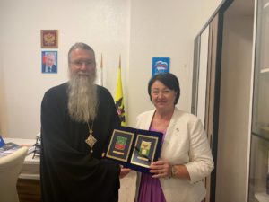 Рабочая встреча епископа Феодора с Главой города Мелитополя