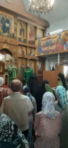 Епископ Феодор с архипастырским визитом посетил мужской монастырь прп.Саввы Освященного города Мелитополя